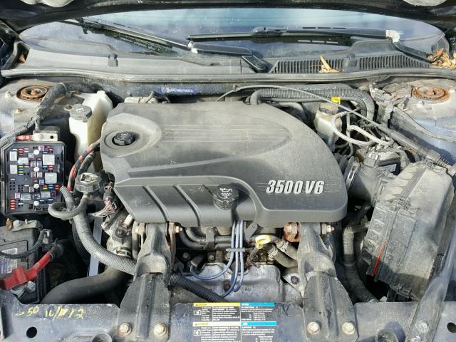 2G1WT58K581358367 - 2008 CHEVROLET IMPALA LT BLUE photo 7