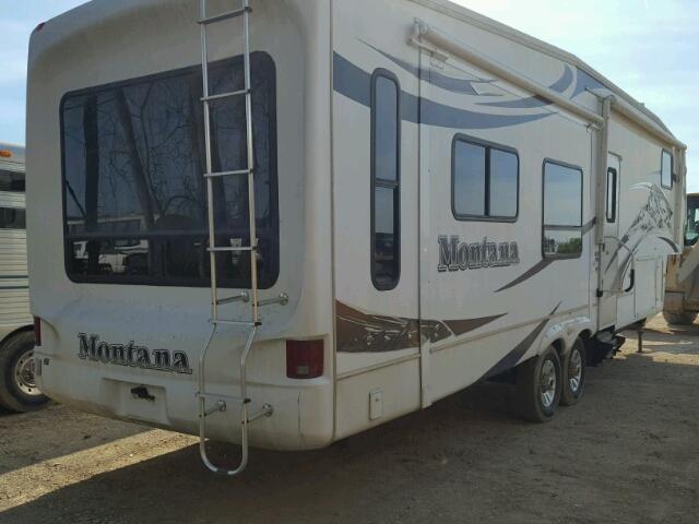 4YDF3402784703400 - 2008 KEYSTONE MONTANA WHITE photo 4