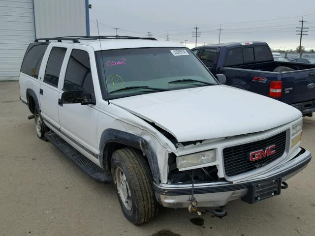 3GKFK16R9XG534530 - 1999 GMC SUBURBAN K WHITE photo 1