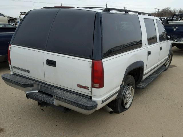 3GKFK16R9XG534530 - 1999 GMC SUBURBAN K WHITE photo 4