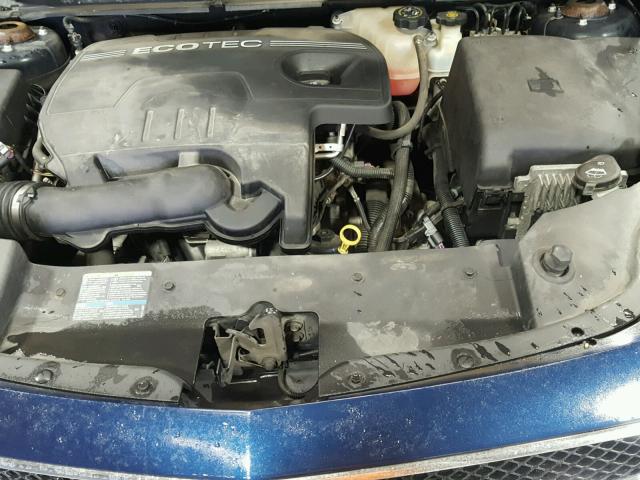 1G1ZC5EB5A4135211 - 2010 CHEVROLET MALIBU 1LT BLUE photo 7