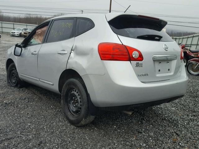 JN8AS5MV4CW710378 - 2012 NISSAN ROGUE S SILVER photo 3