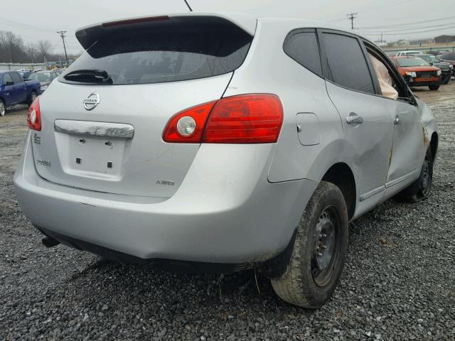 JN8AS5MV4CW710378 - 2012 NISSAN ROGUE S SILVER photo 4