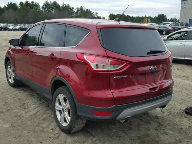 1FMCU9GX9FUB53773 - 2015 FORD ESCAPE SE RED photo 3