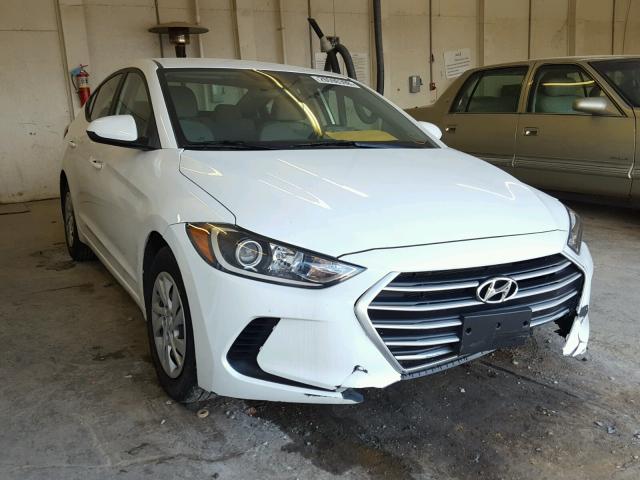 5NPD74LF6HH112322 - 2017 HYUNDAI ELANTRA SE WHITE photo 1