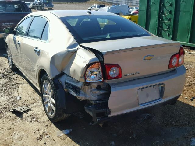 1G1ZE5E78AF157102 - 2010 CHEVROLET MALIBU LTZ Қоңыр фото 3