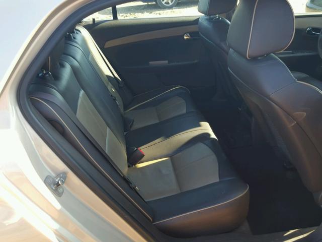 1G1ZE5E78AF157102 - 2010 CHEVROLET MALIBU LTZ Қоңыр фото 6