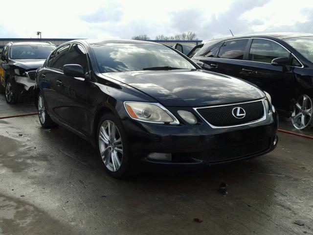 JTHBC96SX75000869 - 2007 LEXUS GS 450H BLACK photo 1