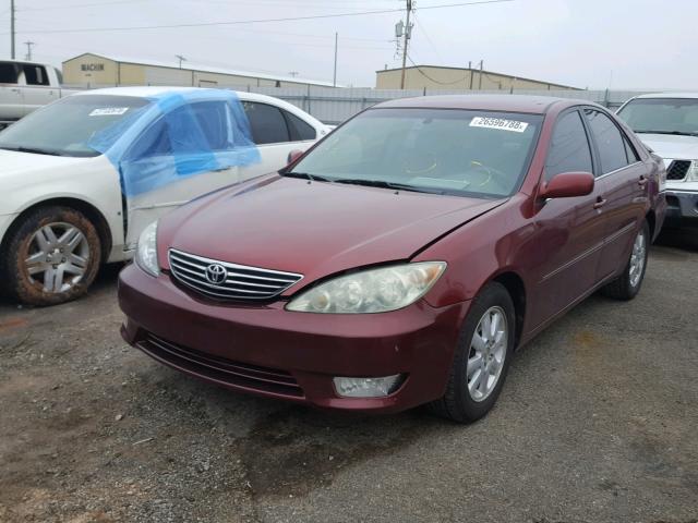 4T1BE32KX5U049650 - 2005 TOYOTA CAMRY LE MAROON photo 2