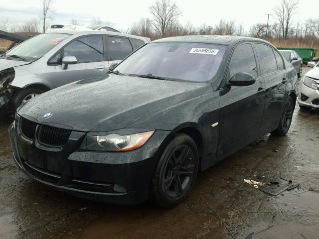 WBAVC93598K044715 - 2008 BMW 328 XI BLACK photo 2