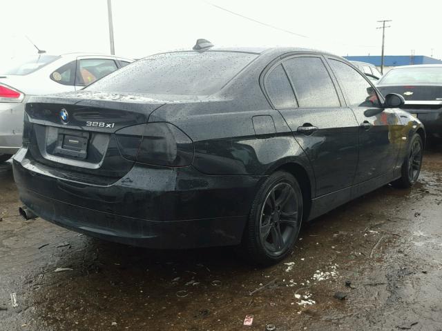 WBAVC93598K044715 - 2008 BMW 328 XI BLACK photo 4