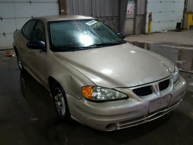 1G2NE52F35M248320 - 2005 PONTIAC GRAND AM S BEIGE photo 1