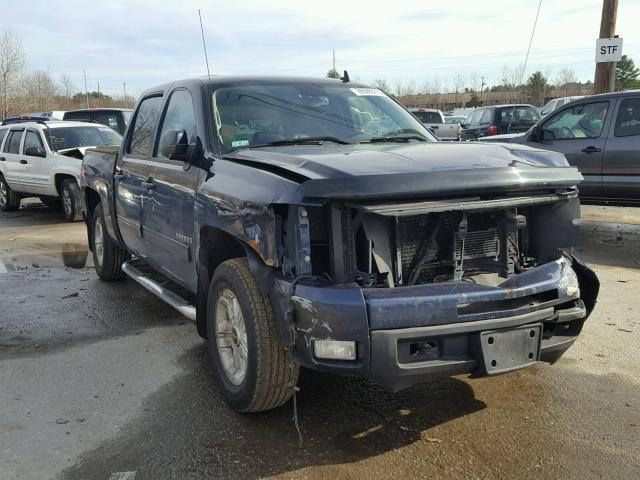 2GCEK33M391125432 - 2009 CHEVROLET SILVERADO BLUE photo 1