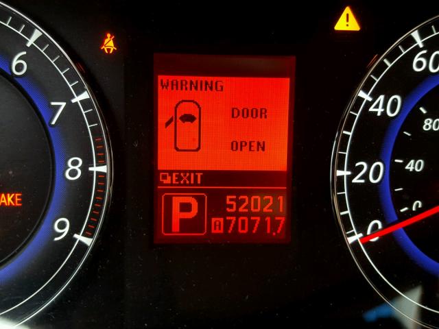 JNKAJ09F88M352383 - 2008 INFINITI EX35 BASE GRAY photo 8