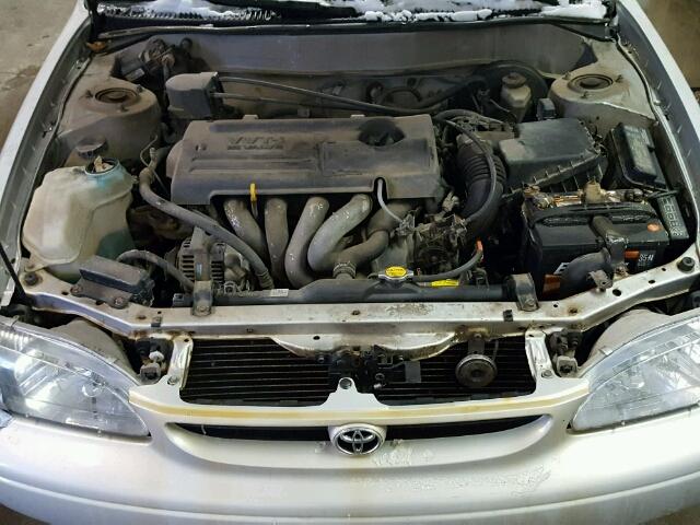 1NXBR12E9YZ414732 - 2000 TOYOTA COROLLA VE SILVER photo 7