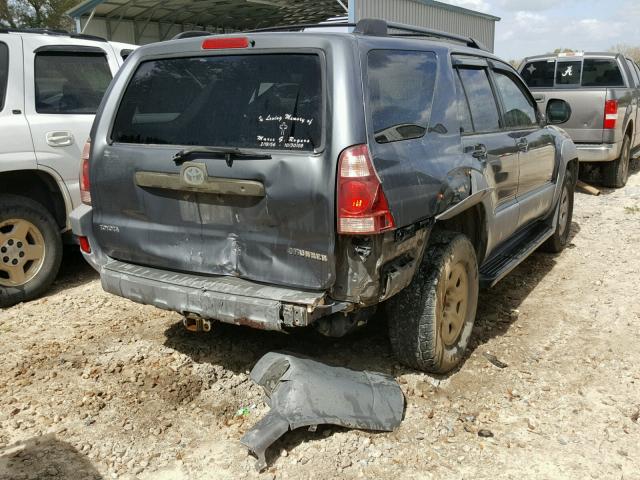 JTEZU14R530011005 - 2003 TOYOTA 4RUNNER SR GRAY photo 4