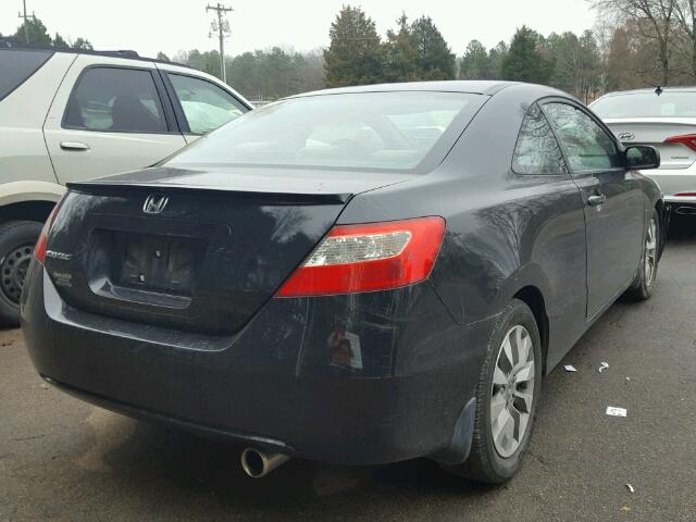 2HGFG1B8XAH532174 - 2010 HONDA CIVIC EX BLACK photo 4