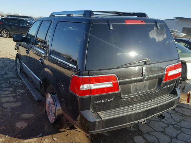 5LMJJ2H5XDEL03768 - 2013 LINCOLN NAVIGATOR BLACK photo 3