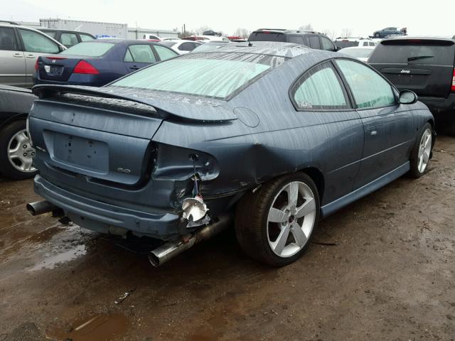 6G2VX12U36L510817 - 2006 PONTIAC GTO BLUE photo 4