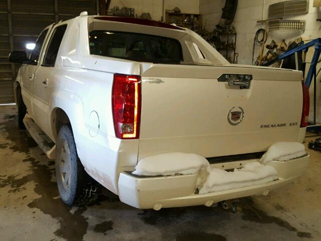 3GYEK62N74G171271 - 2004 CADILLAC ESCALADE E WHITE photo 3