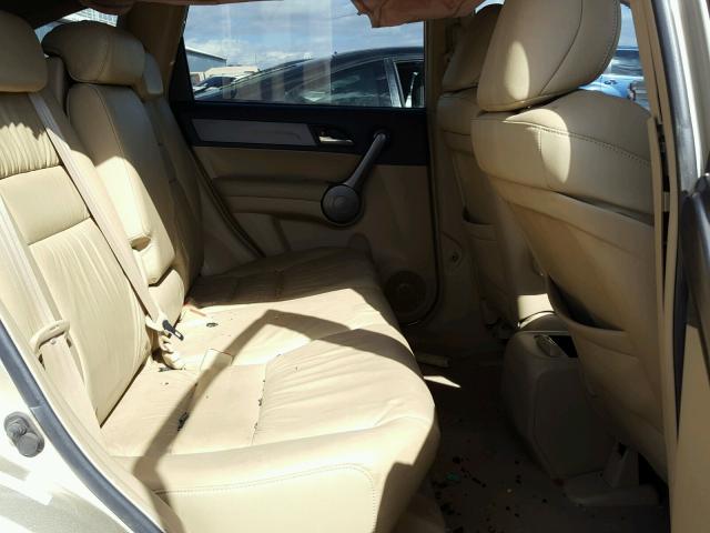 5J6RE48728L045480 - 2008 HONDA CR-V EXL GOLD photo 6