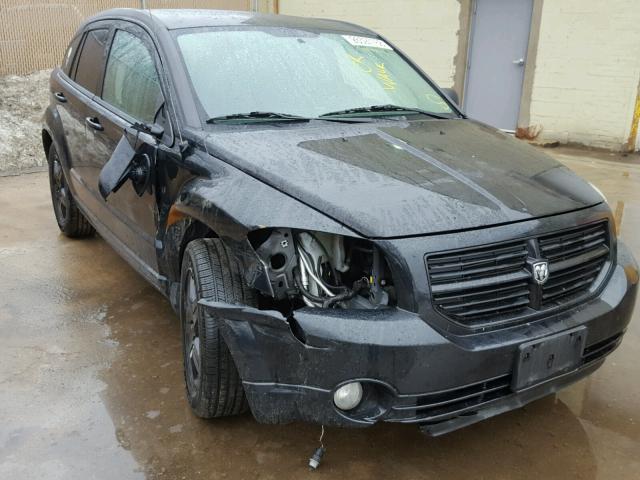 1B3HB48A39D183760 - 2009 DODGE CALIBER SX BLACK photo 1