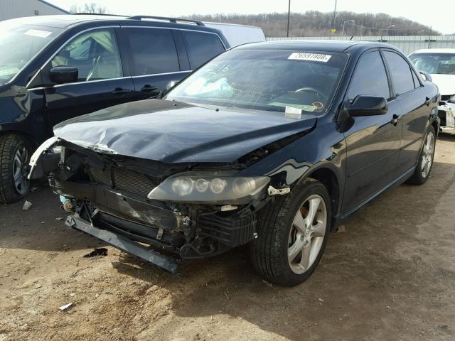 1YVHP81C485M29169 - 2008 MAZDA 6 I BLACK photo 2