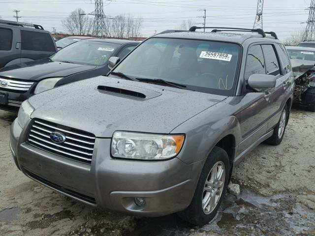 JF1SG69616H709079 - 2006 SUBARU FORESTER 2 GRAY photo 2