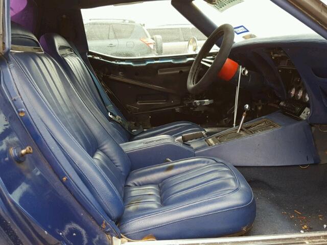 1Z37T4S426556 - 1974 CHEVROLET CORVETTE S BLUE photo 6