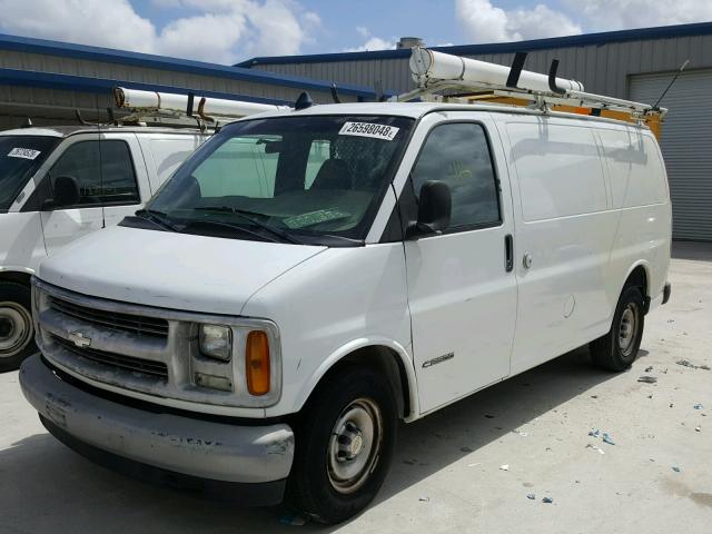 1GCFG25W511216856 - 2001 CHEVROLET EXPRESS G2 WHITE photo 8