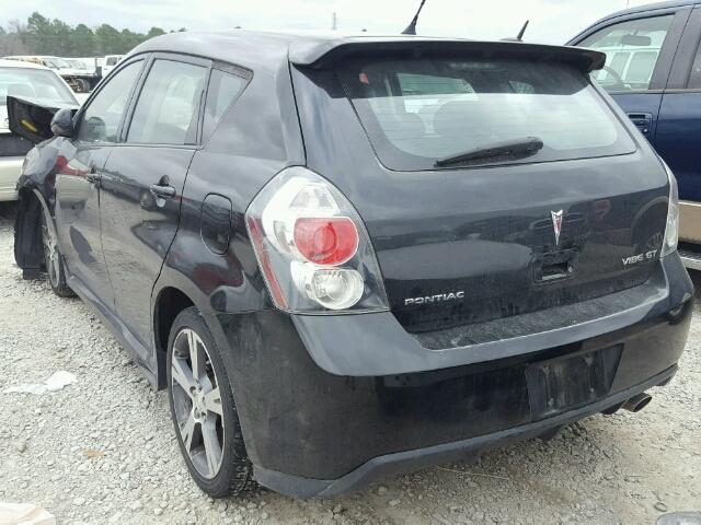 5Y2SR67089Z446767 - 2009 PONTIAC VIBE GT BLACK photo 3