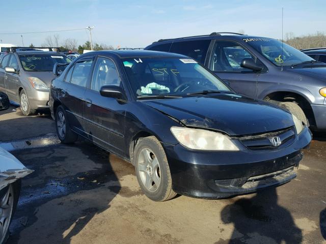 2HGES26764H608656 - 2004 HONDA CIVIC EX შავი ფოტო 1