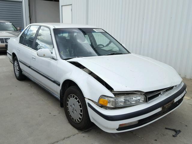 JHMCB7552MC020841 - 1991 HONDA ACCORD LX WHITE photo 1