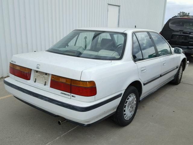 JHMCB7552MC020841 - 1991 HONDA ACCORD LX WHITE photo 4