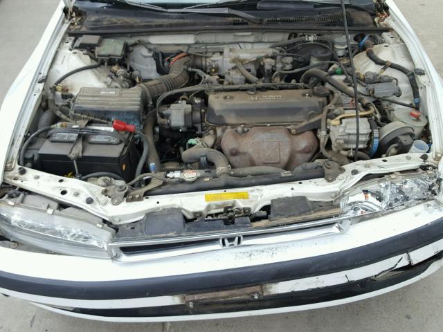 JHMCB7552MC020841 - 1991 HONDA ACCORD LX WHITE photo 7