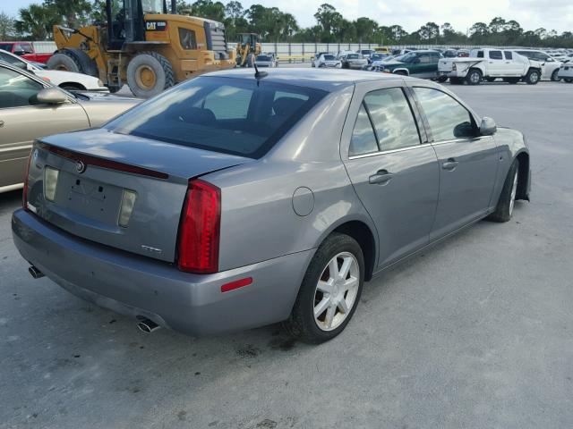 1G6DW677650184599 - 2005 CADILLAC STS GRAY photo 4