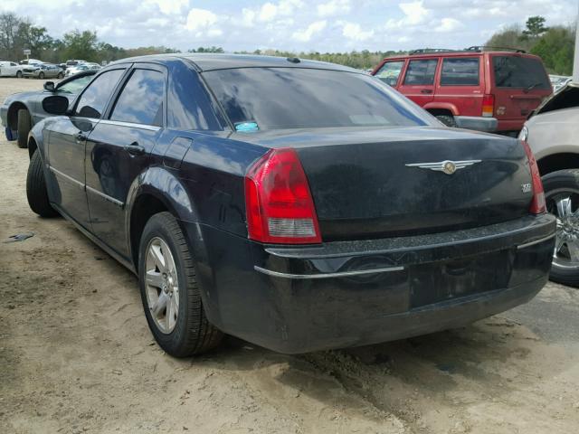 2C3KA53G66H351323 - 2006 CHRYSLER 300 TOURIN BLACK photo 3