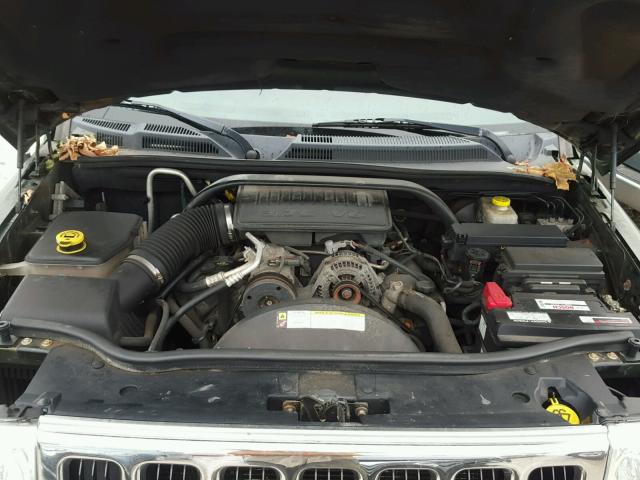 1J8HG48K97C685046 - 2007 JEEP COMMANDER GREEN photo 7