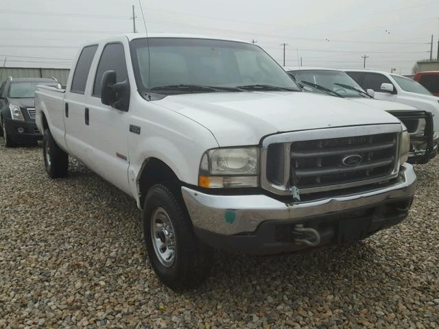 1FTSW31P34EC95737 - 2004 FORD F350 SRW S WHITE photo 1