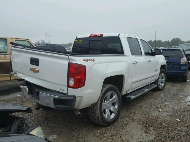 3GCUKSEC8HG460847 - 2017 CHEVROLET SILVERADO WHITE photo 4