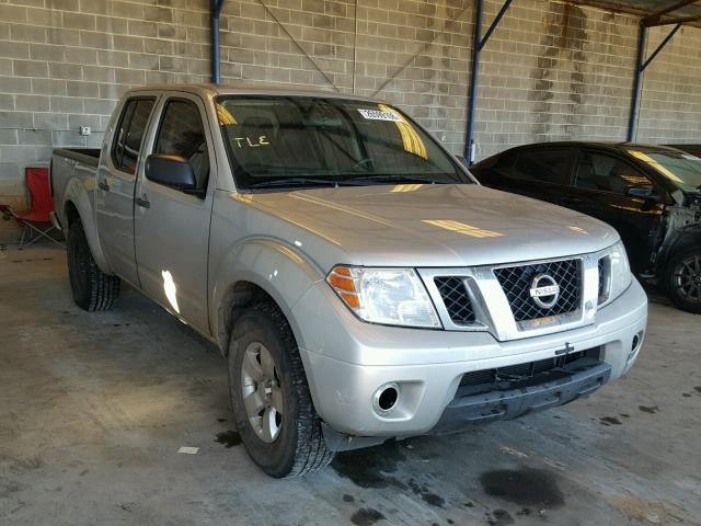 1N6AD0ER8CC420296 - 2012 NISSAN FRONTIER S SILVER photo 1