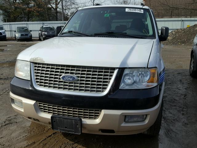 1FMPU16546LA17785 - 2006 FORD EXPEDITION WHITE photo 9