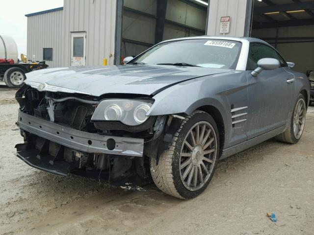 1C3AN79N75X036784 - 2005 CHRYSLER CROSSFIRE SILVER photo 2