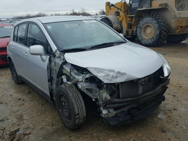 3N1BC13E28L441370 - 2008 NISSAN VERSA S SILVER photo 1