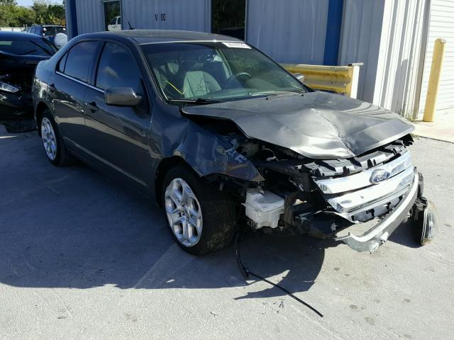 3FAHP0HA3BR230572 - 2011 FORD FUSION SE GRAY photo 1