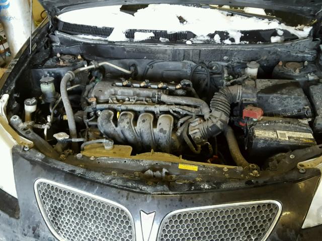 5Y2SL63865Z475692 - 2005 PONTIAC VIBE BLACK photo 7