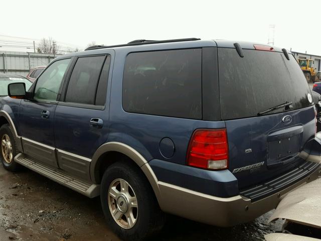 1FMPU17L13LC38706 - 2003 FORD EXPEDITION BLUE photo 3