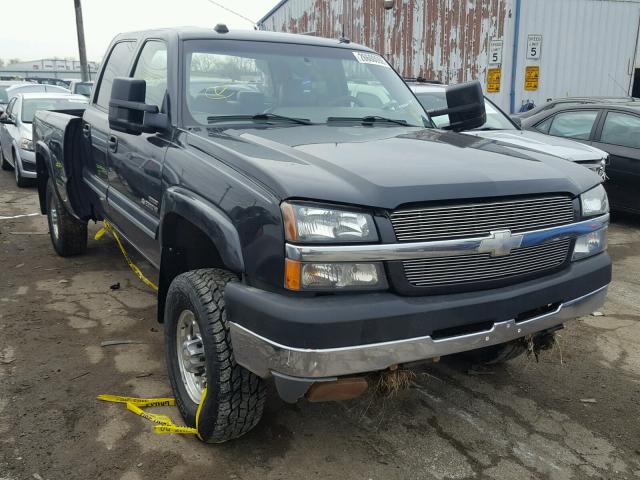 1GCHK23124F127204 - 2004 CHEVROLET SILVERADO GRAY photo 1