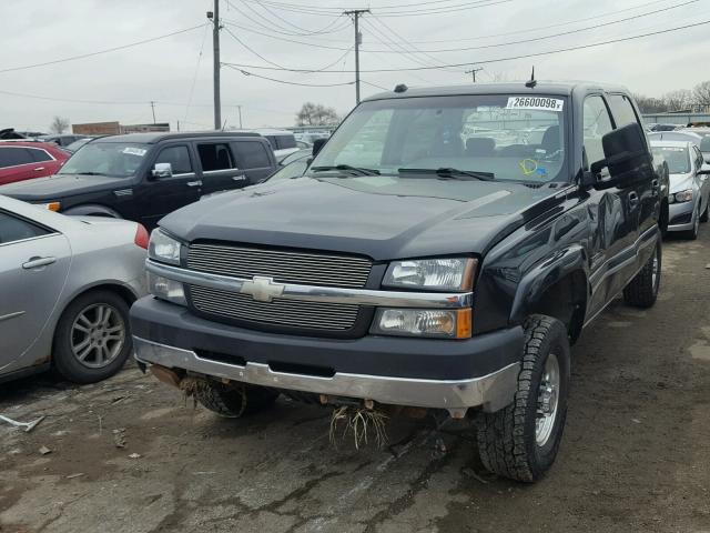 1GCHK23124F127204 - 2004 CHEVROLET SILVERADO GRAY photo 2