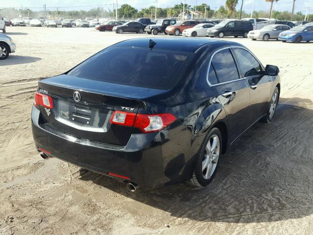 JH4CU2F6XAC041193 - 2010 ACURA TSX BLACK photo 4